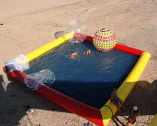Надувной бассейн прямоугольный